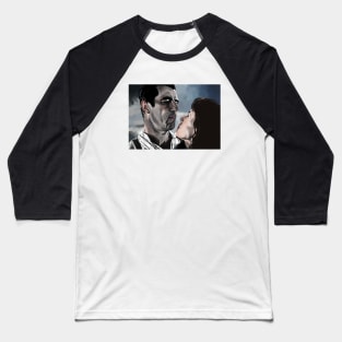 Dracula and Zoe on the beach (Claes Bang and Dolly Wells) Baseball T-Shirt